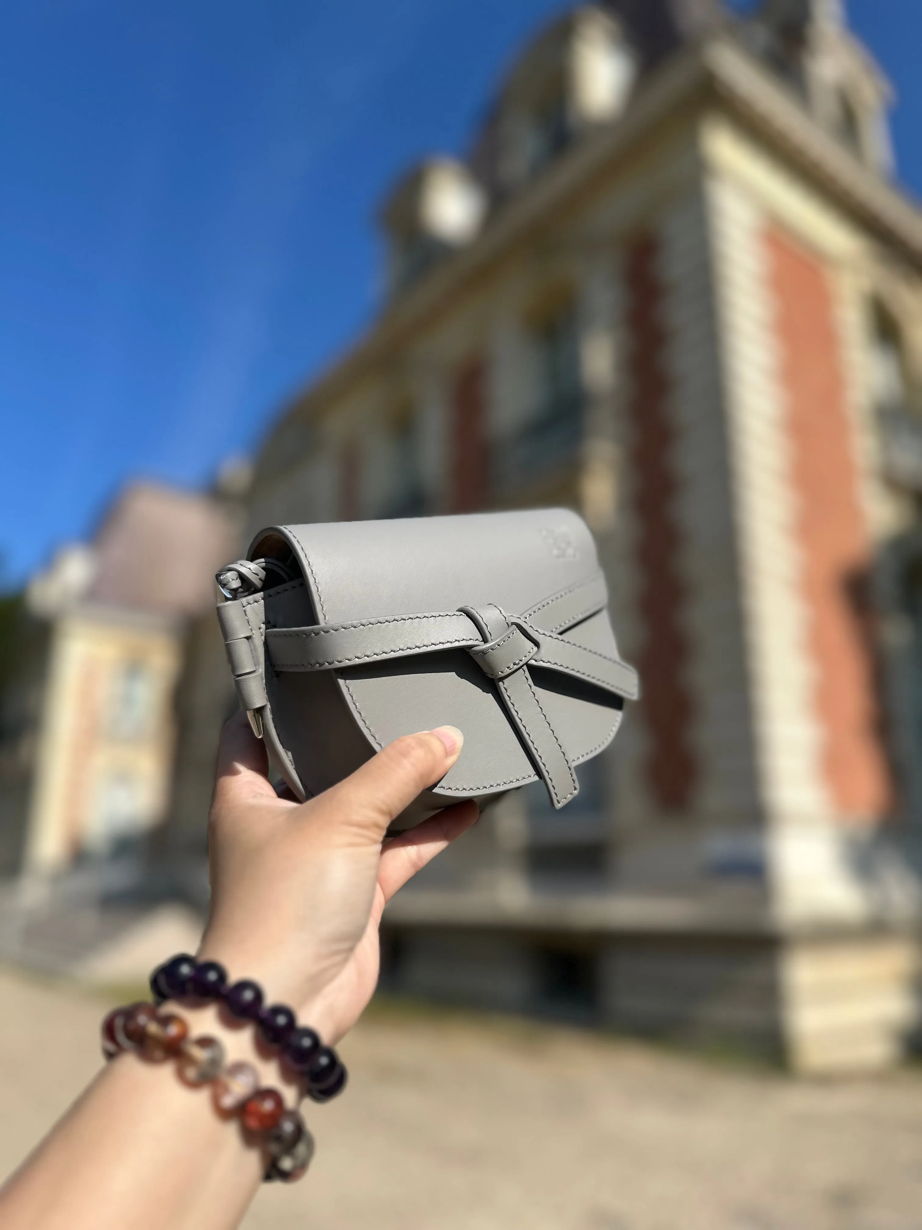 Gate bag mini duel grey