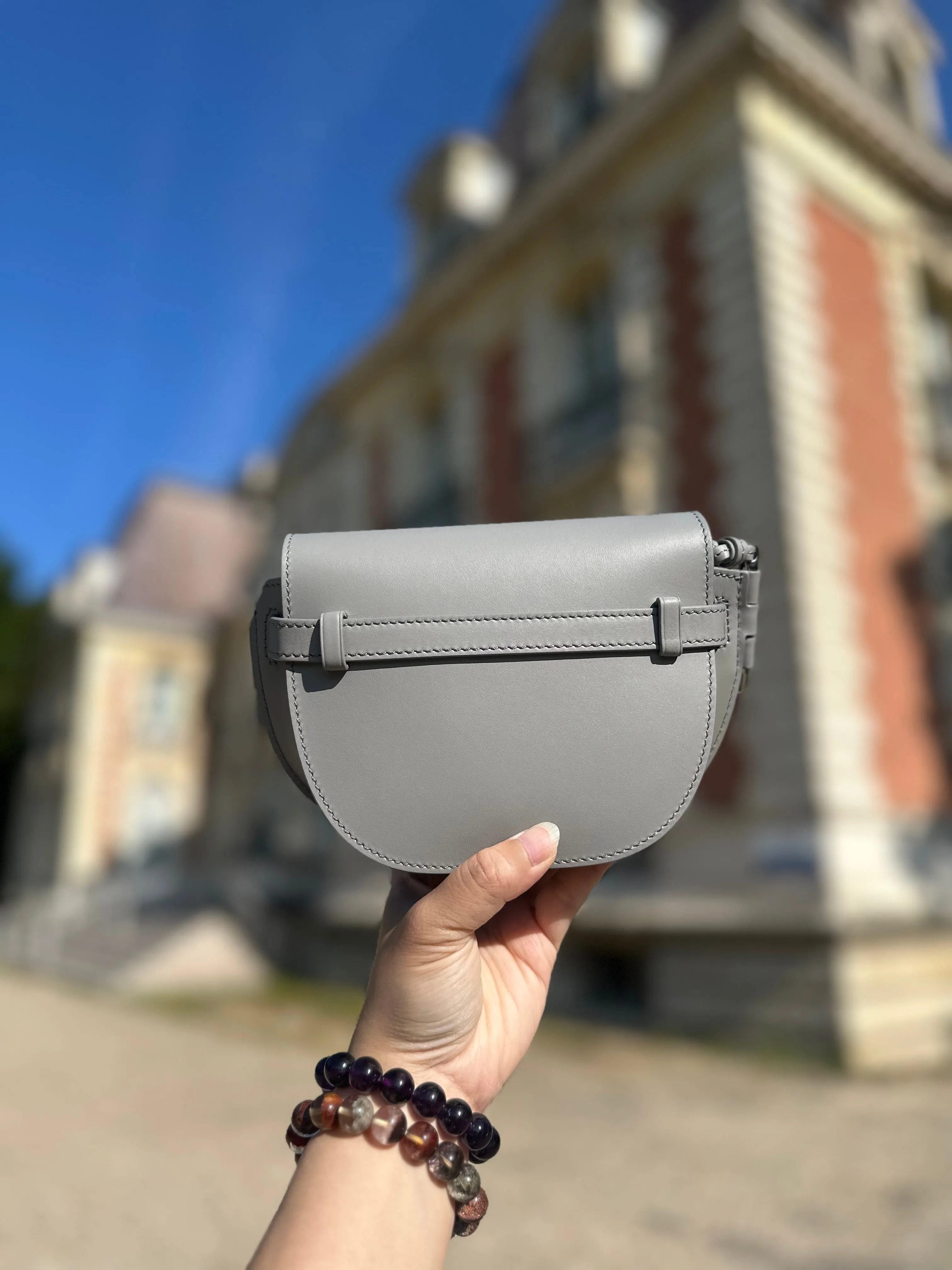 Gate bag mini duel grey