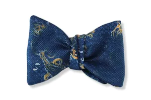 Gensin Paisley Butterfly Bow Tie