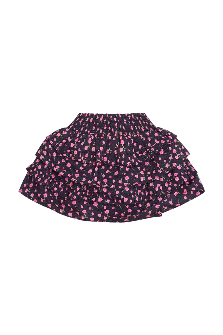 Girls Billie Cotton Floral Skirt