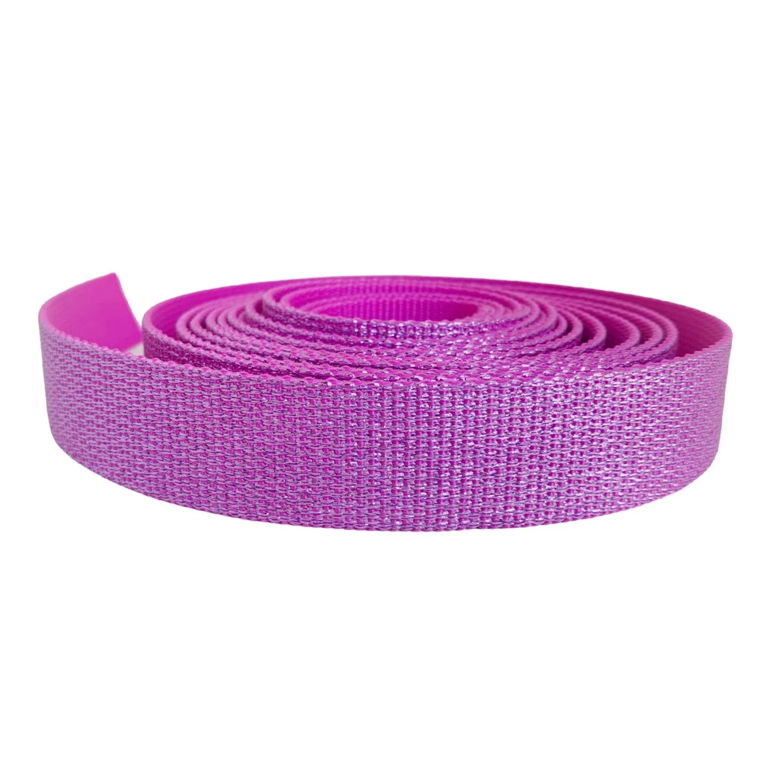 Glitter Webbing Hot Pink