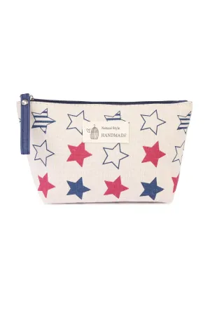 Hdg1586-4 - Stars Printed Cosmetic Bag