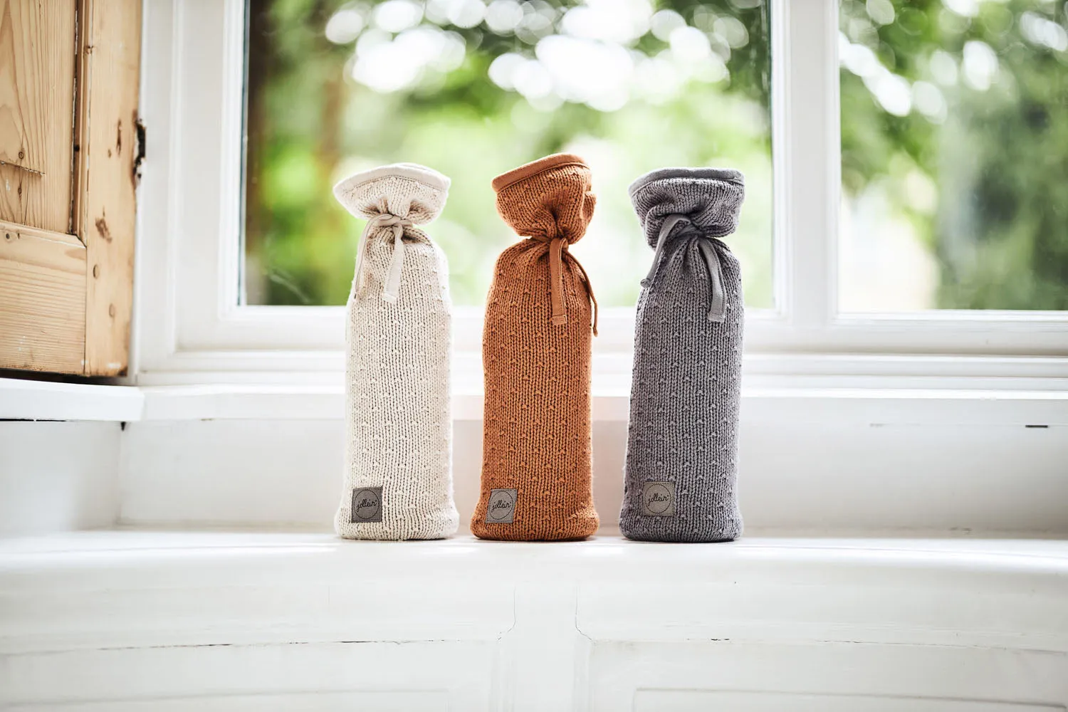 Hot Water Bottle Bag Bliss Knit - Caramel