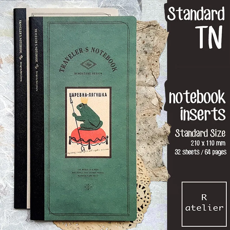 Ink Proof Paper TN Notebook Inserts (Pack of 3)