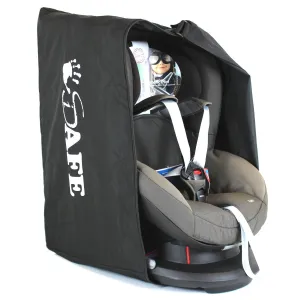 iSafe Carseat Travel / Storage Bag For BeSafe Izi Comfort X3 Isofix Car Seat (Black Cab)