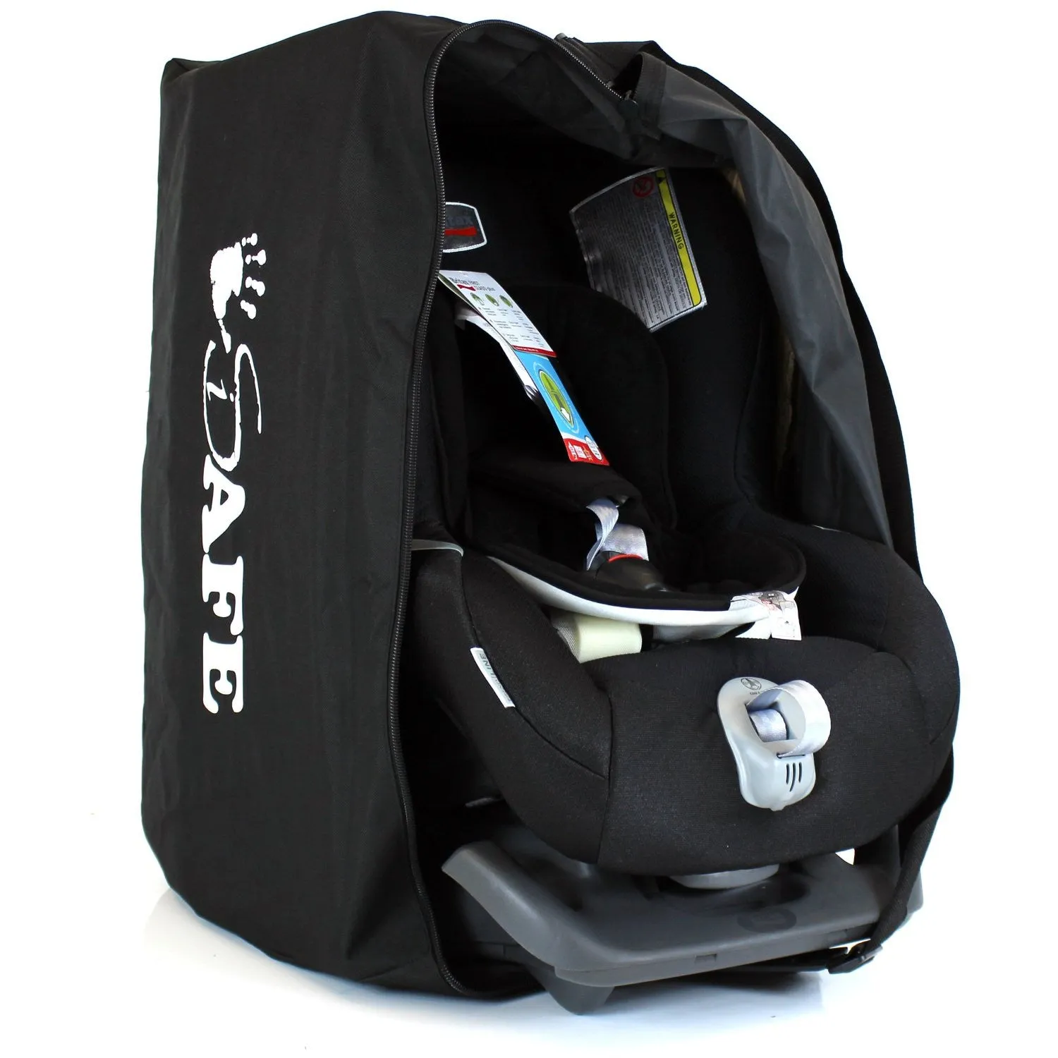 iSafe Carseat Travel / Storage Bag For BeSafe Izi Comfort X3 Isofix Car Seat (Black Cab)