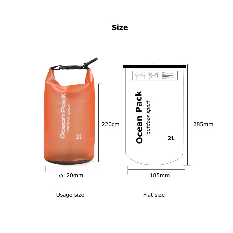 ISHOWTIENDA Waterproof Bag For Kayaking