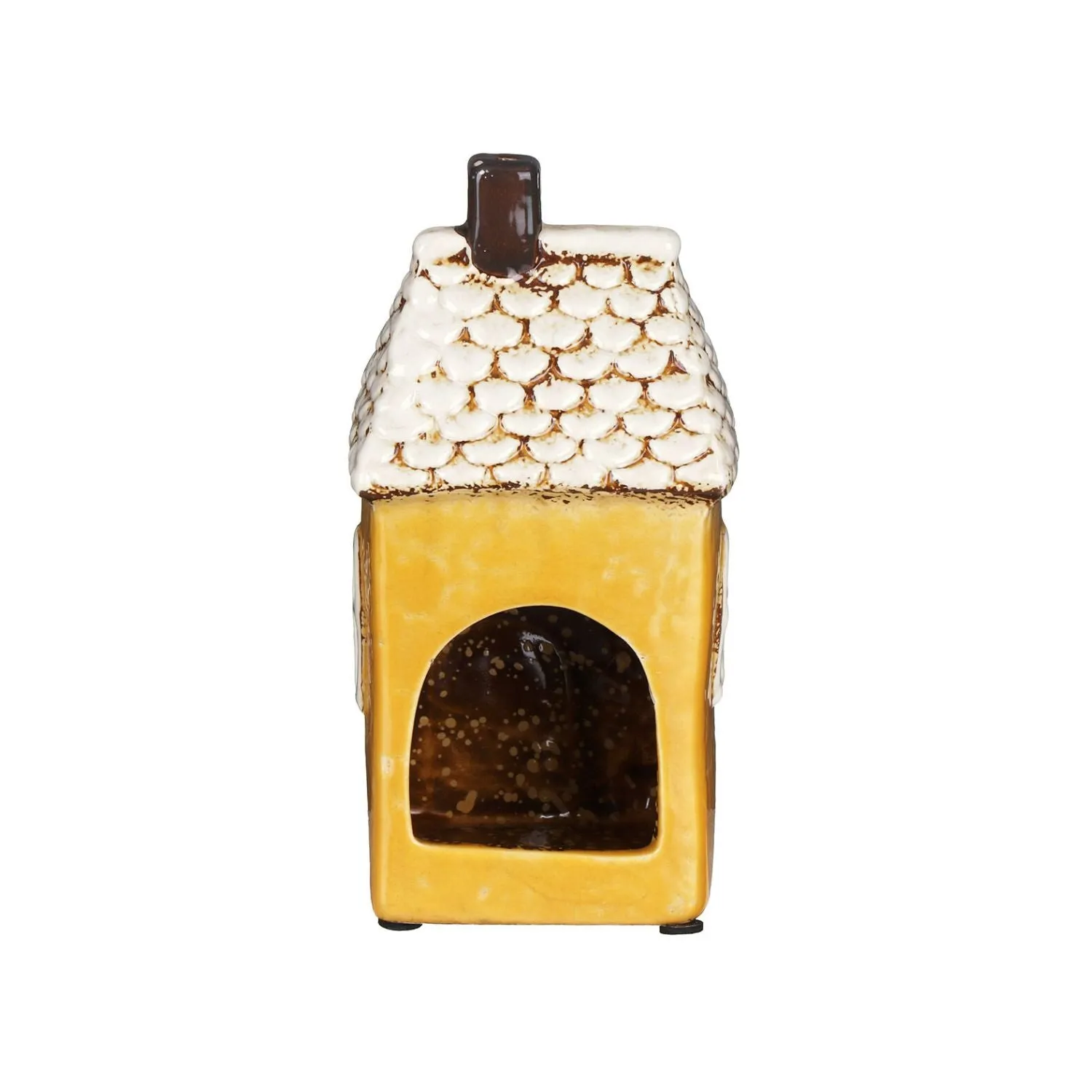 Joe Davies Yellow Village Pottery Tea Light Garden House