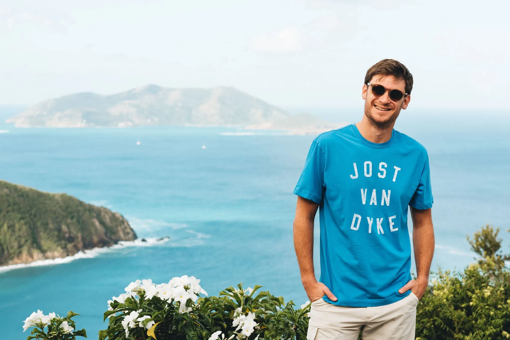 Jost Van Dyke T-Shirt - Regatta Blue