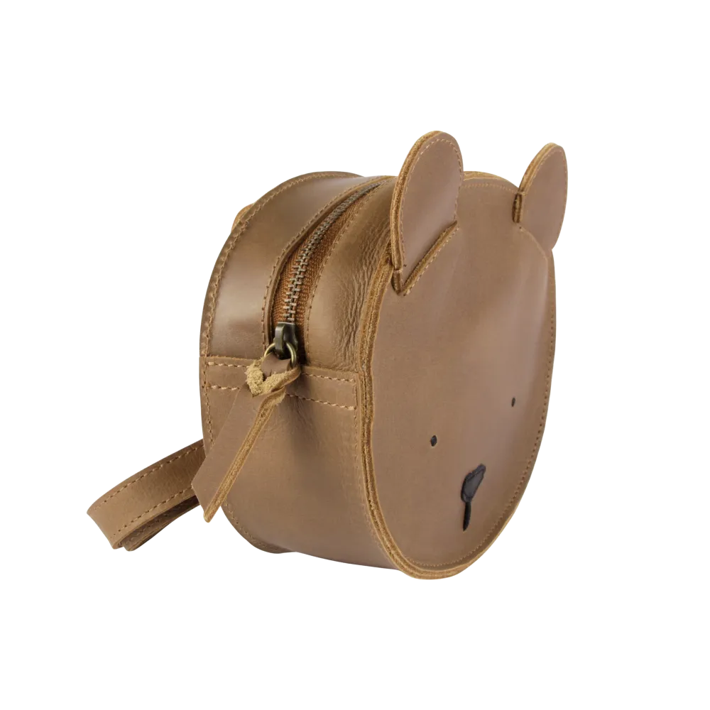 Kapi Classic Backpack | Bear | Cognac Classic Leather