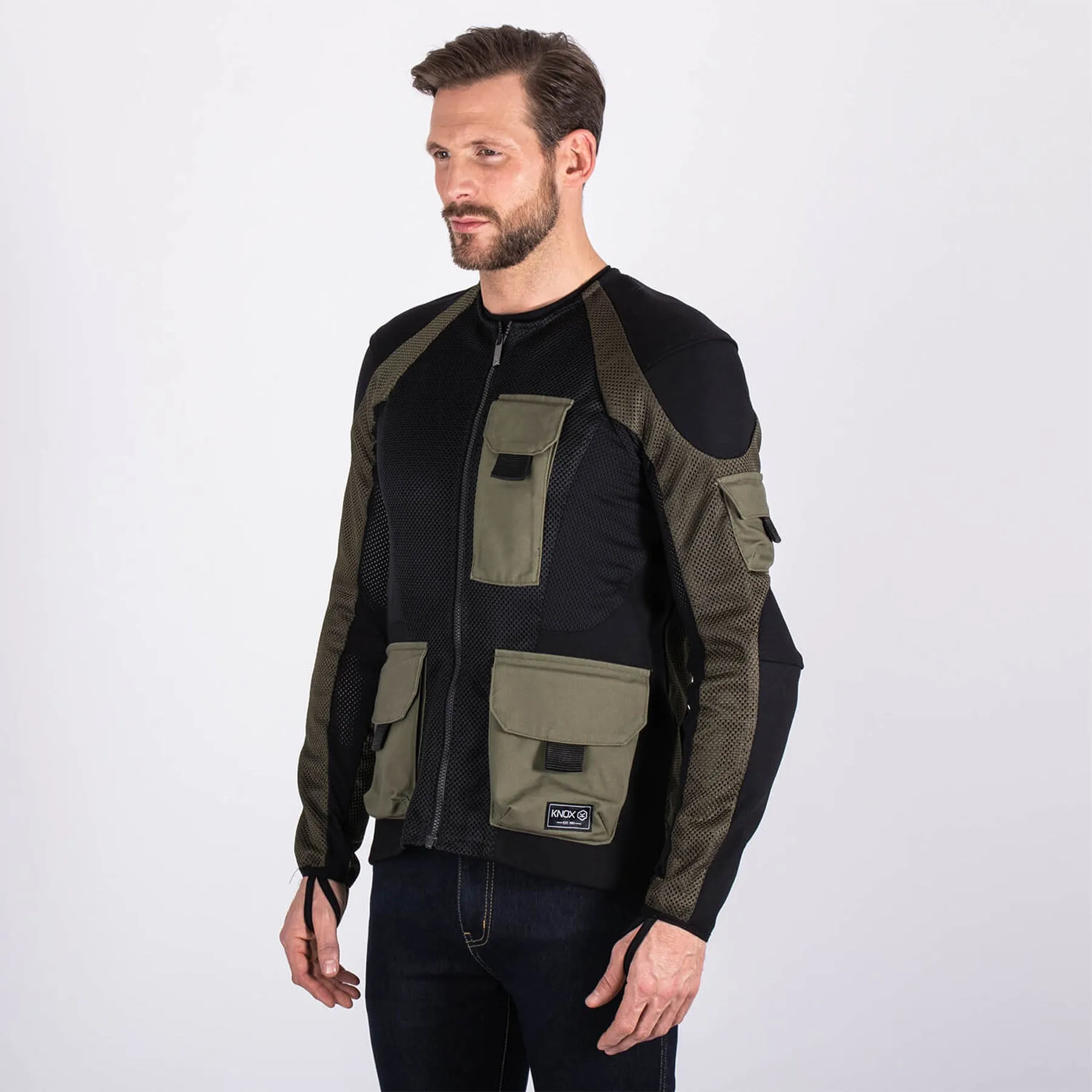 Knox Protektorenhemd Urban Pro Utility MK3 Olive