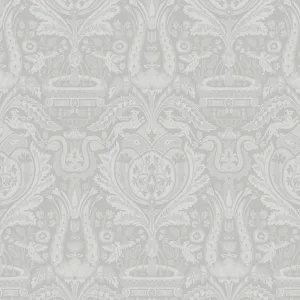 Laura Ashley Heraldic Damask Slate Grey 113410