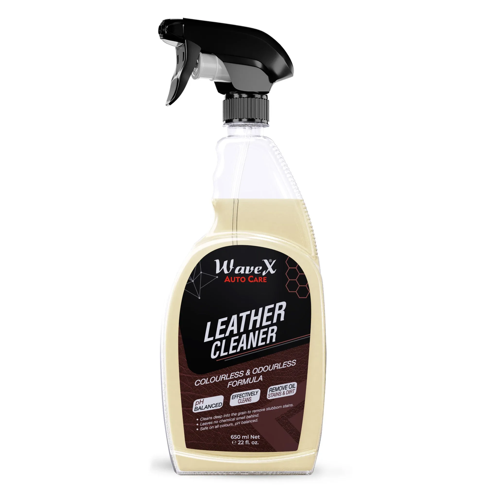 Leather Care Kit Includes Leather Cleaner 650ml   Leather Conditioner 650ml   Premium Horse Hair Brush   2 Microfiber Cloth 40x40cm   Applicator Pad