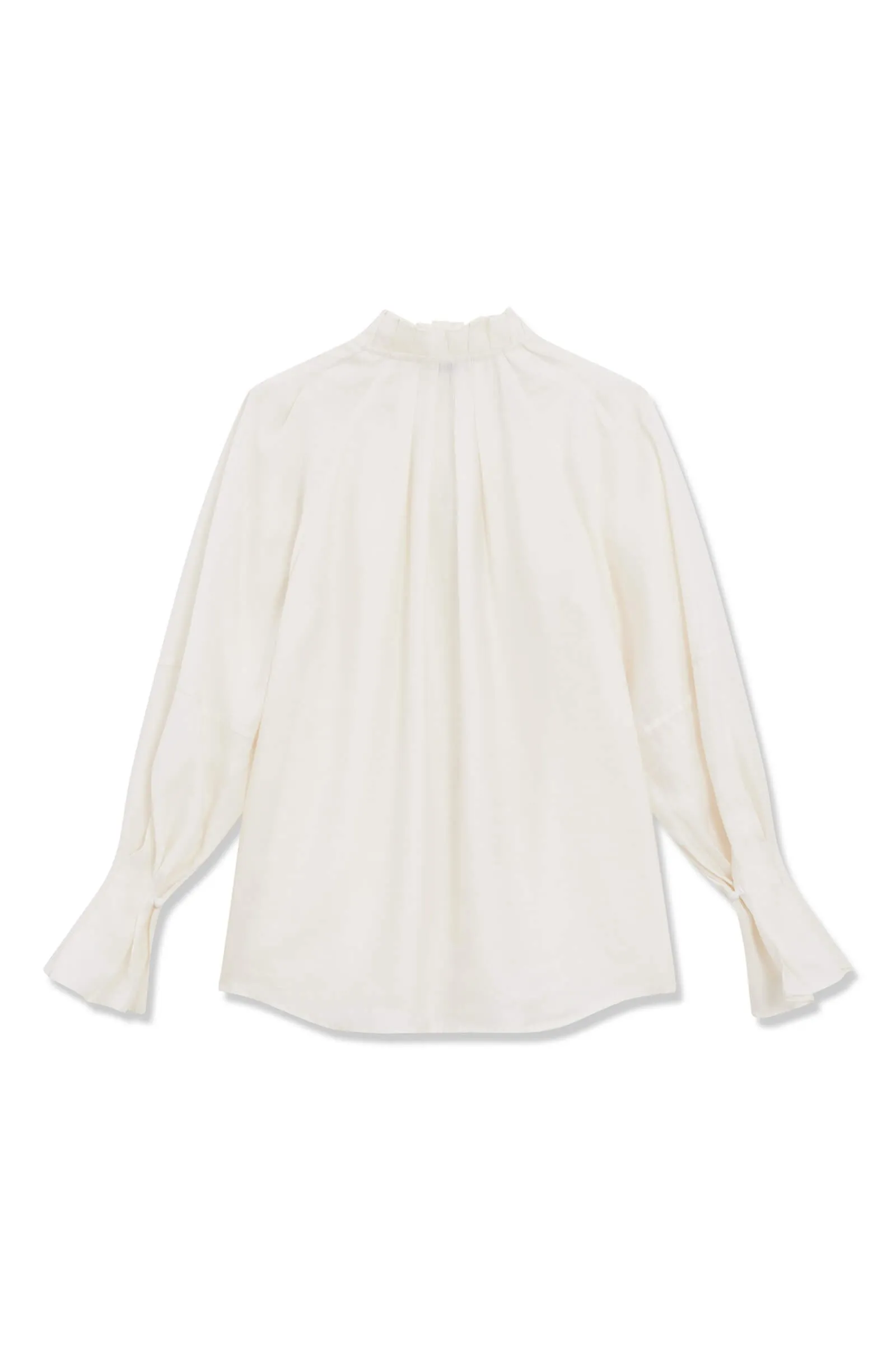 LILY Lyocell Tencel Chic Bud Sleeve Shirt