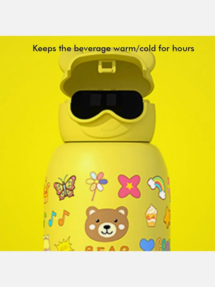 Little Surprise Box DIY Sticker Specsy Ted Kids Water Bottle