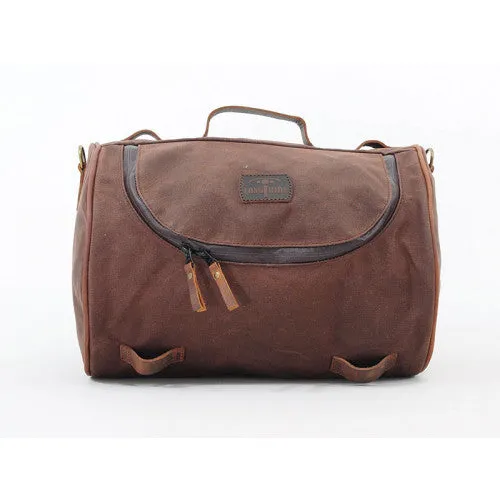 Longride Waxed Canvas Roll Bag Brown - 23.3 Liters