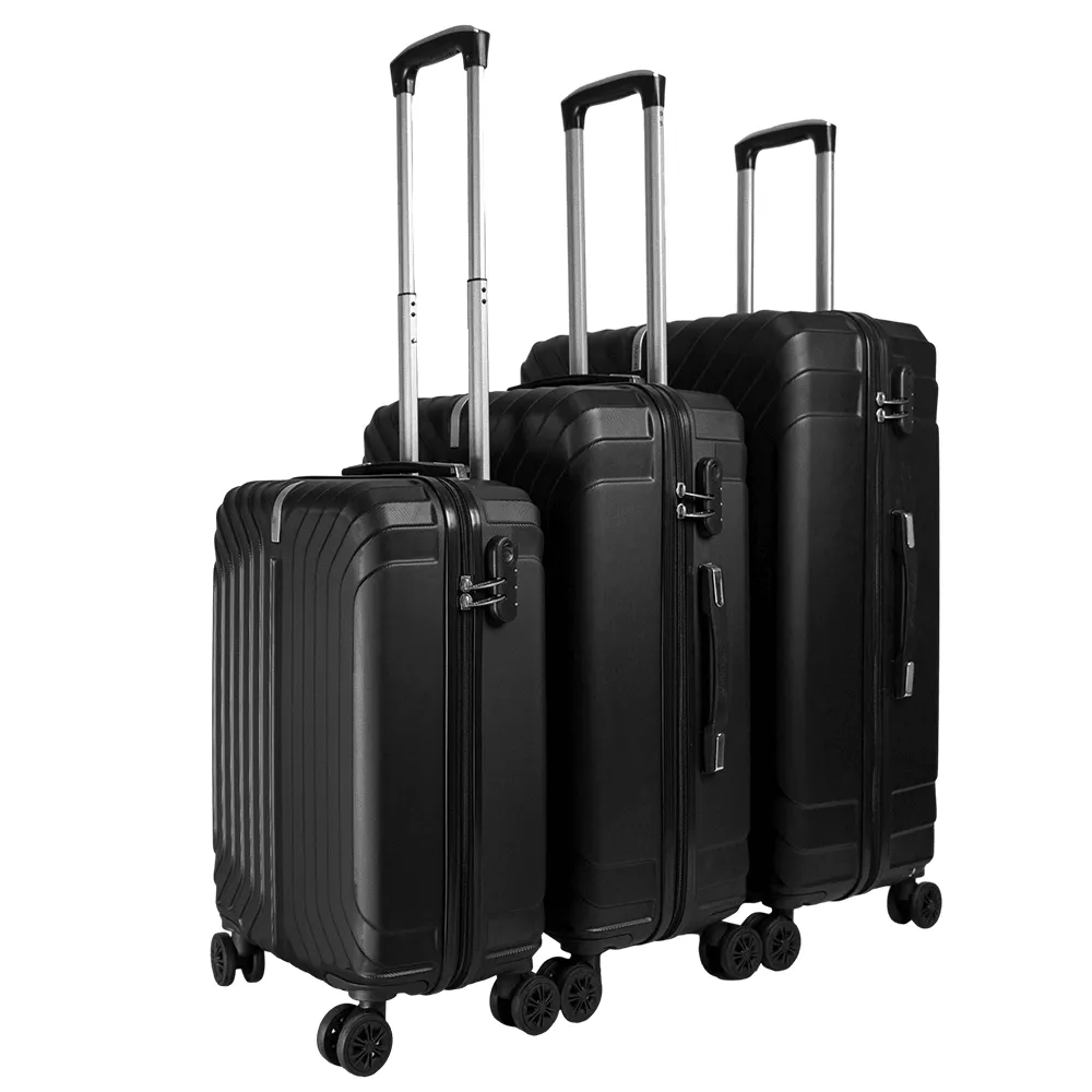 Luggage Bag 24 Inch Check-in Luggage Trolly - Black