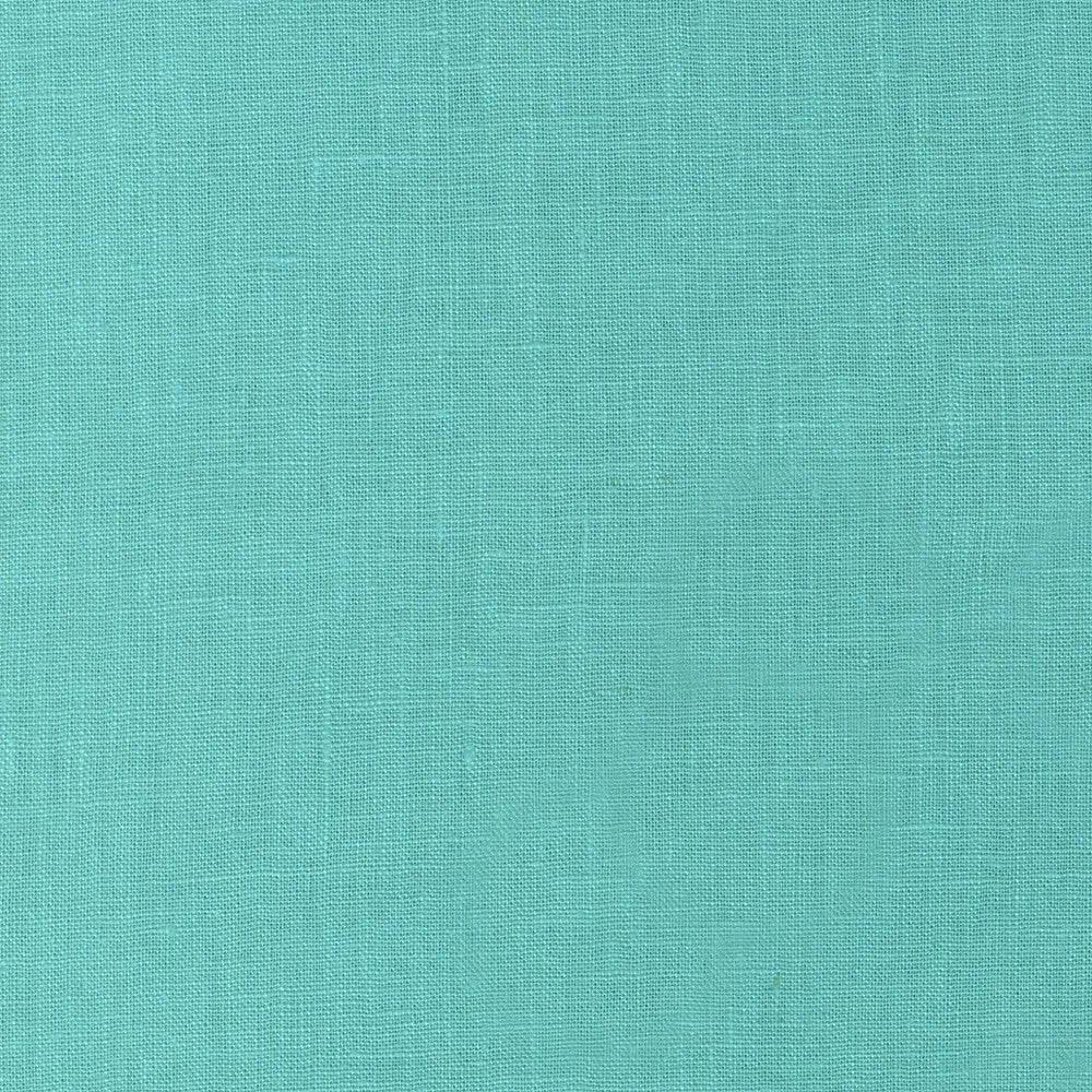 MED. AQUA Essex Linen/Cotton Blend