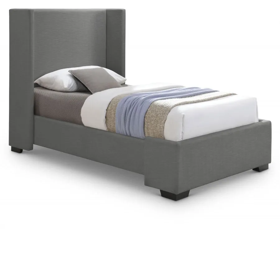 Meridian Furniture Oxford Linen Textured Bed