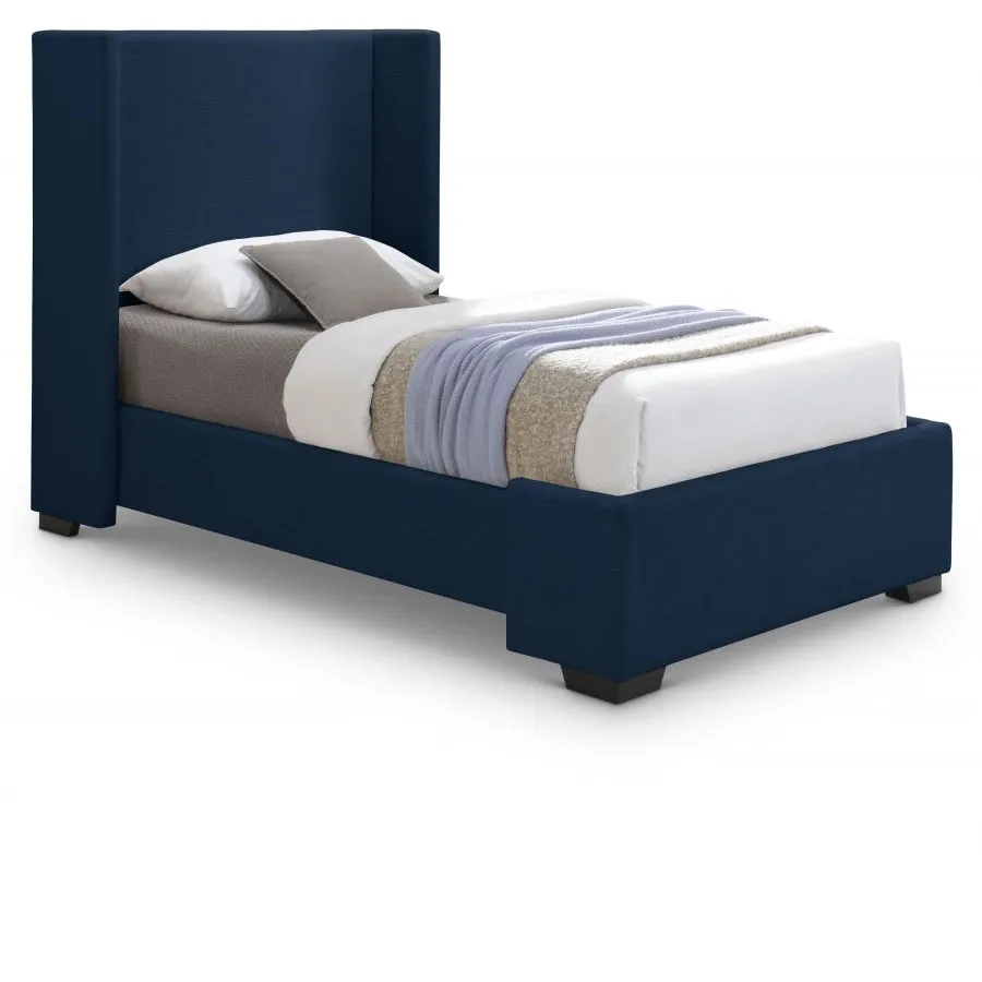 Meridian Furniture Oxford Linen Textured Bed