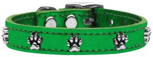 Metallic Paw Leather  Emerald Green MTL 24