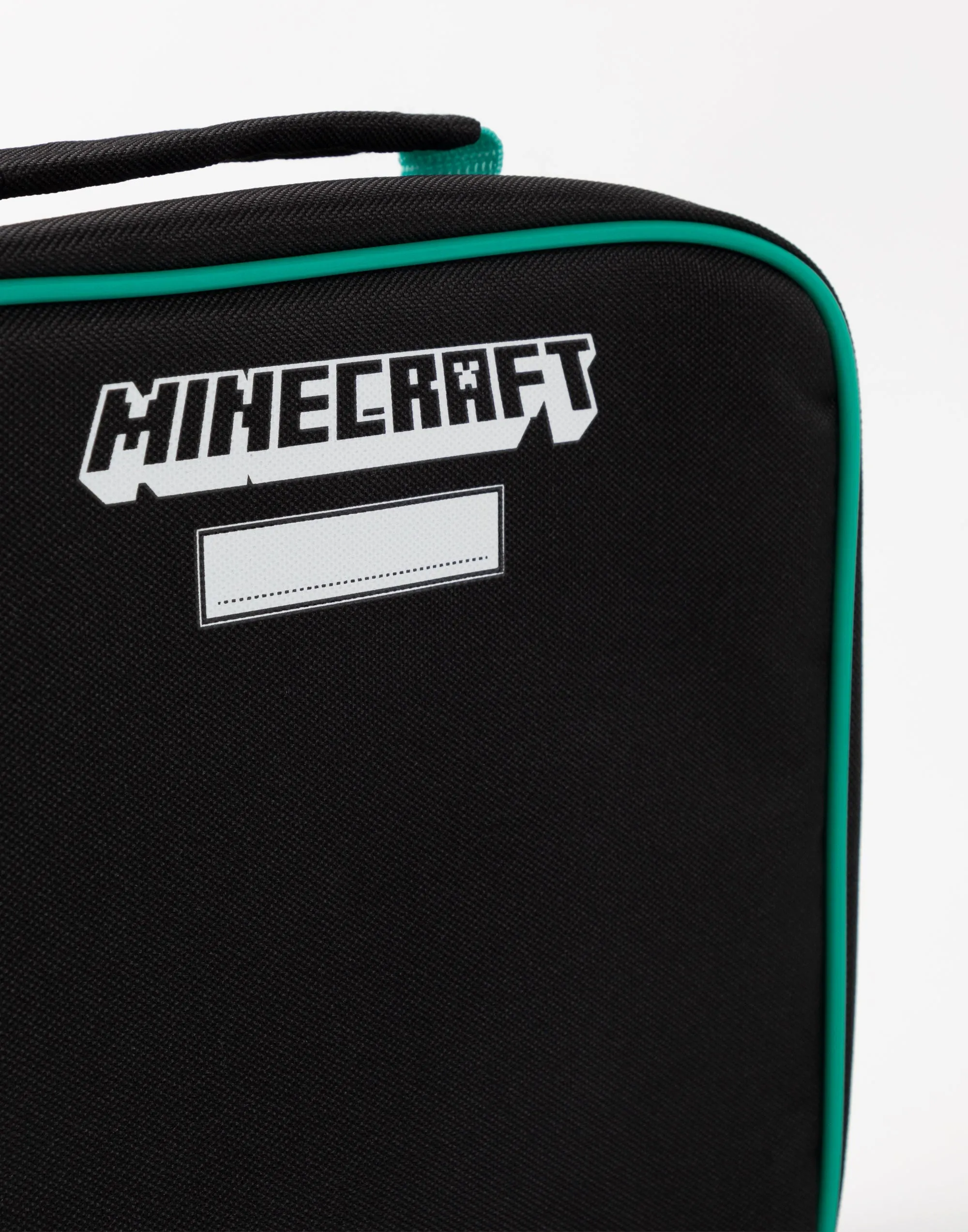 Minecraft Creeper Lunch Bag, Snack Pot, Water Bottle Set