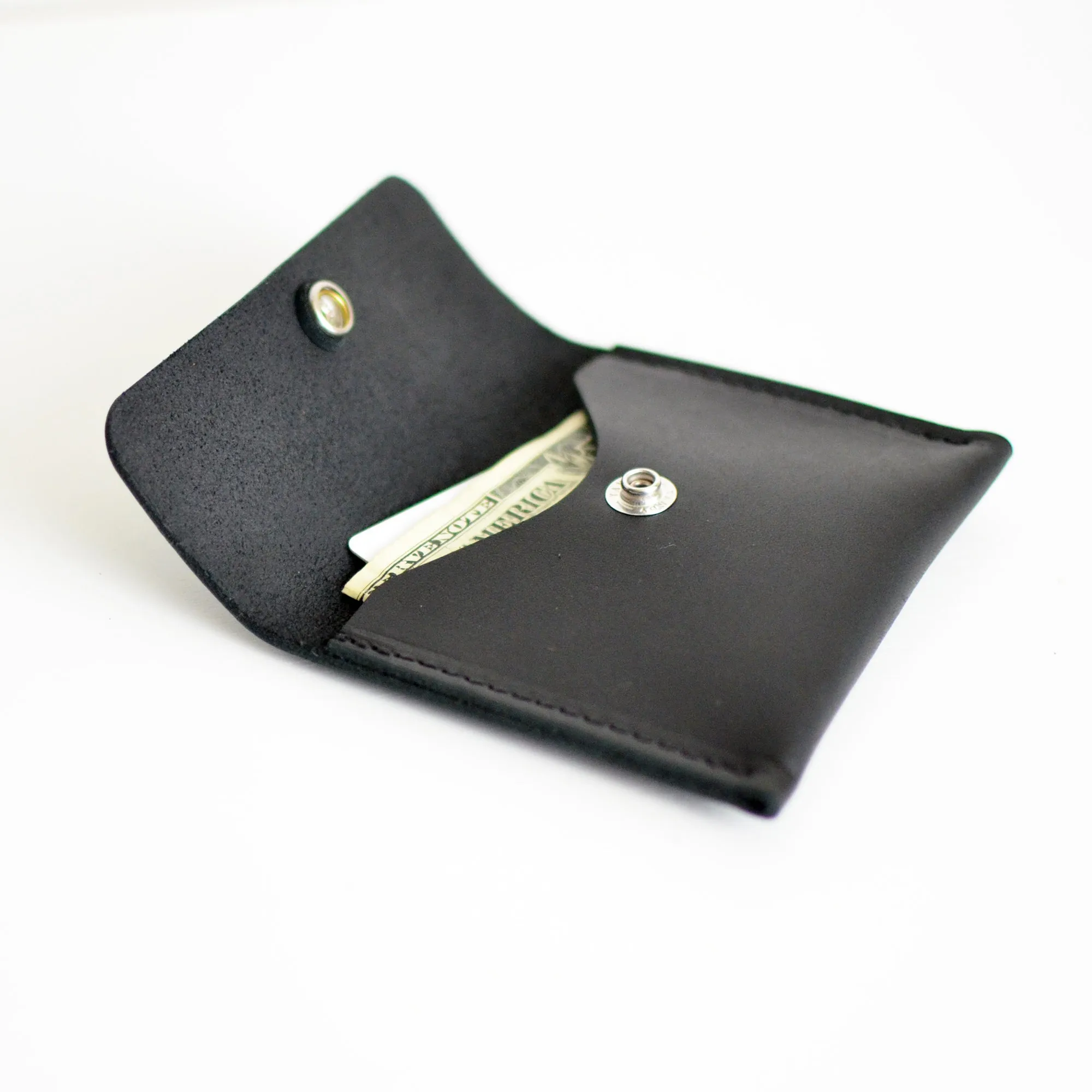 Mini Wallet - Chocolate Brown Leather