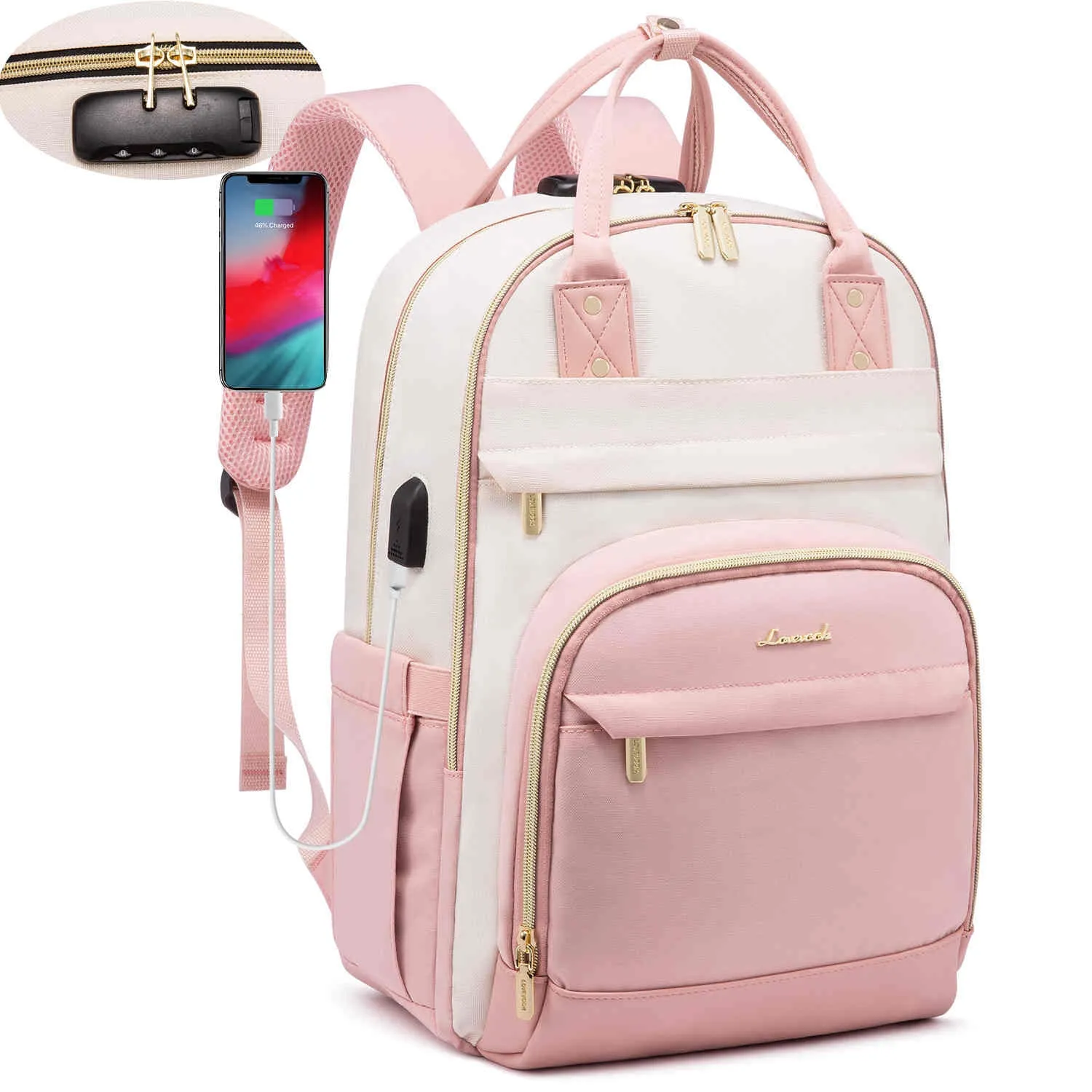 Molebelle Laptop Backpack, 15.6" 17"