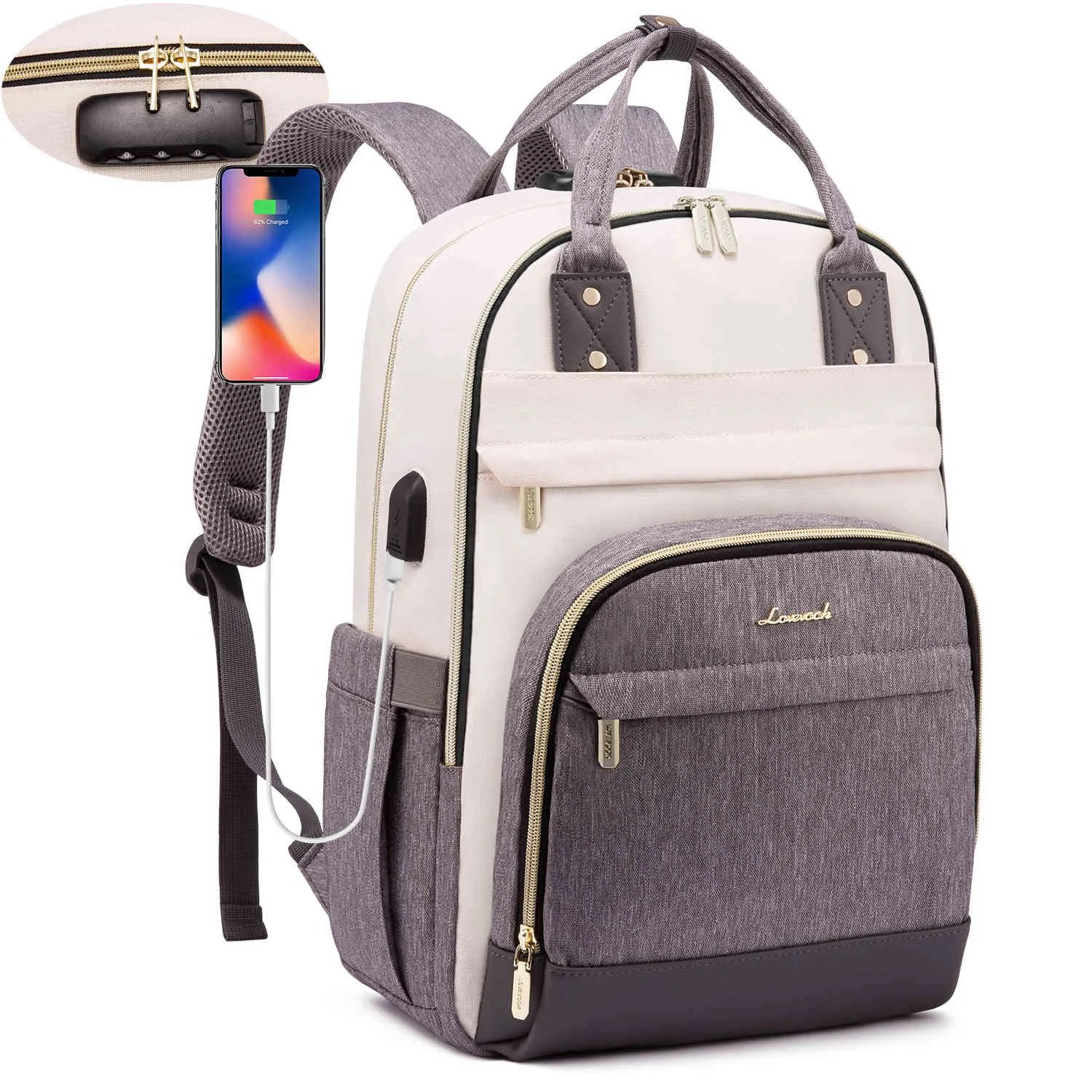 Molebelle Laptop Backpack, 15.6" 17"