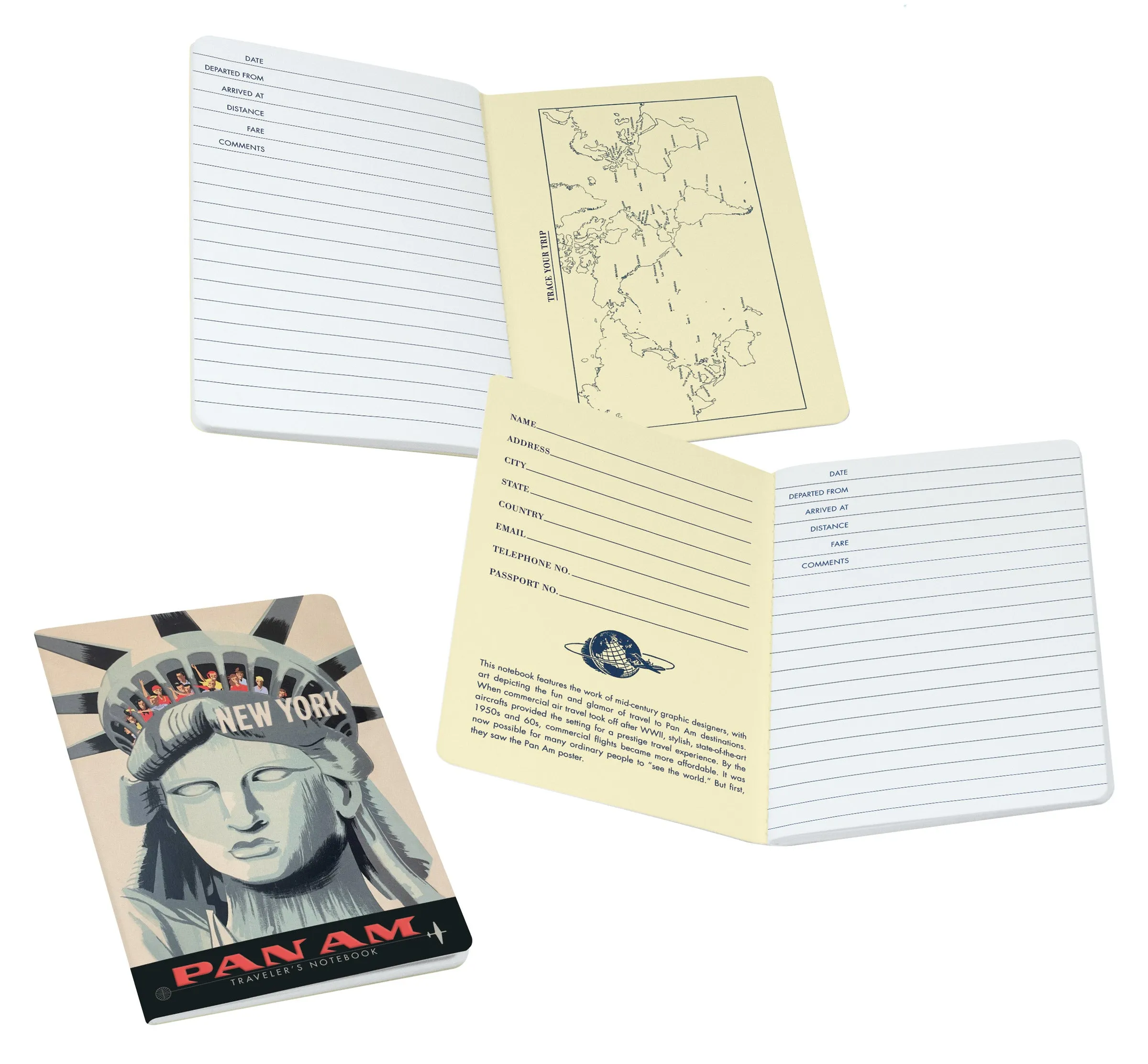 New York Pan AM Traveler's Notebook