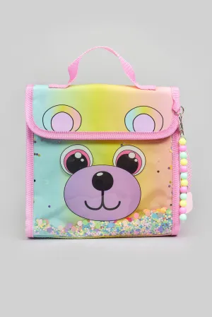 NOVELTY BEAR FOLDABLE LUNCH BAG