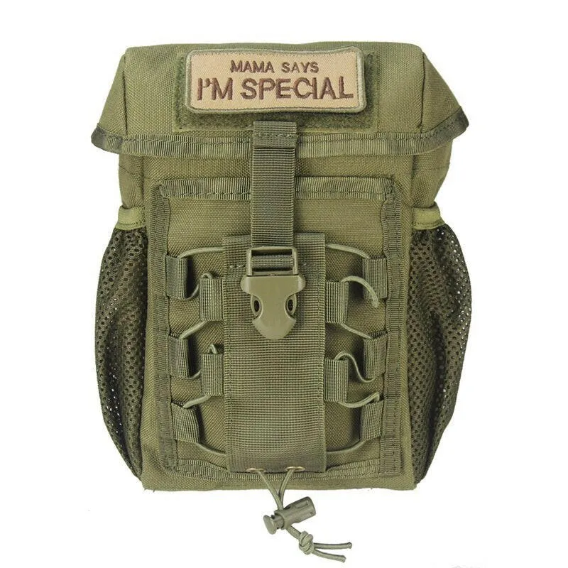 Outdoor Cycling Hiking Camping Tactical Accessory Bag Molle Accessory Bag Sports Cycling Fishing Bag