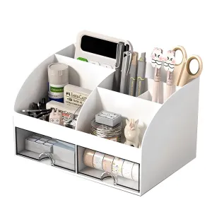 Pencil Holder Drawer Desk Organizer 21.1 x 14.2 x 12 cm - 🏆 #58 - Office Supplies - Best of December