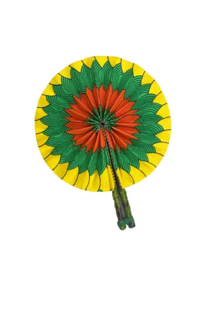 Pevi Ankara Foldable Fan