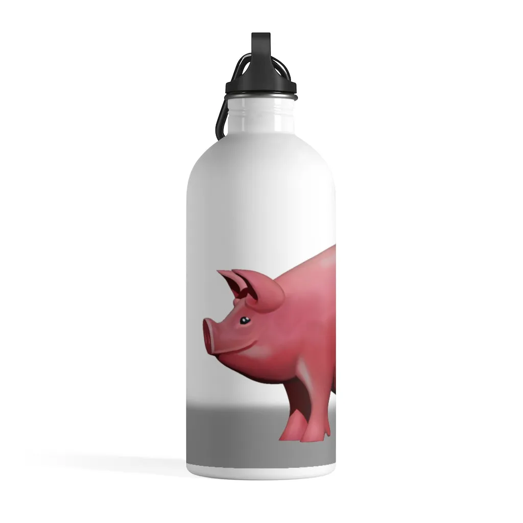 Pig Stainless Steel Water Bottle