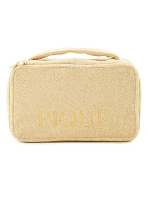 Pile Terry Cloth Cosmetic Pouch