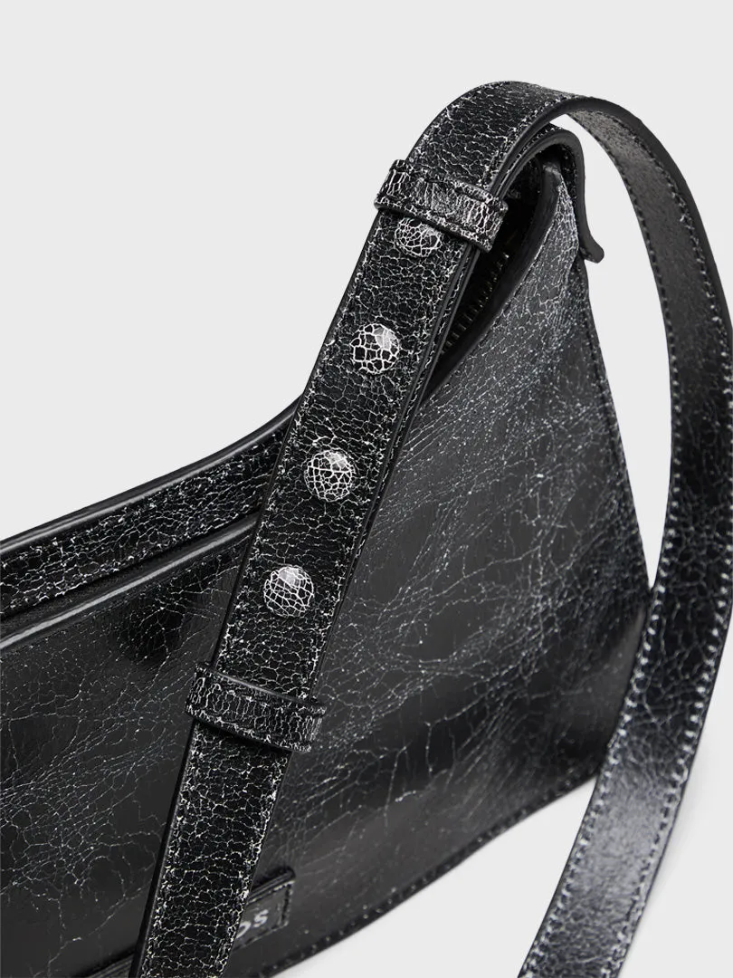 Platt Mini Shoulder Bag in Black