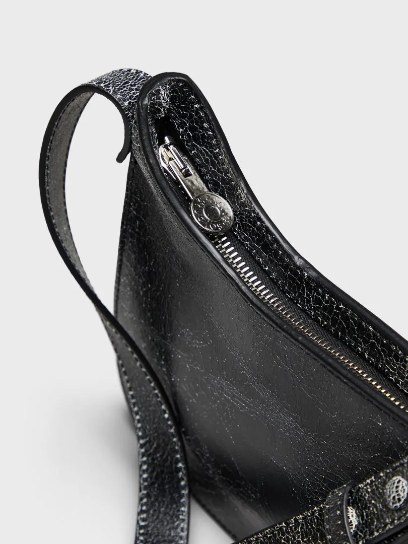 Platt Mini Shoulder Bag in Black