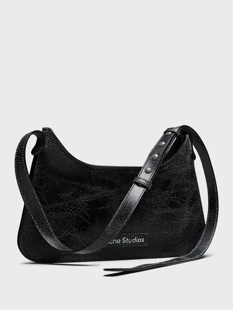 Platt Mini Shoulder Bag in Black