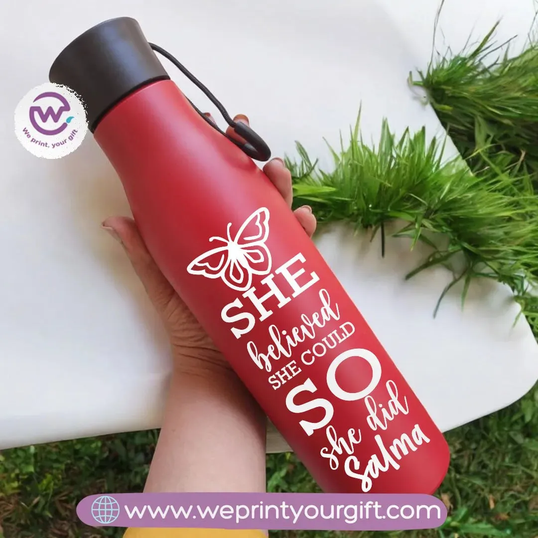 Portable Water Bottle-Motivational quotes