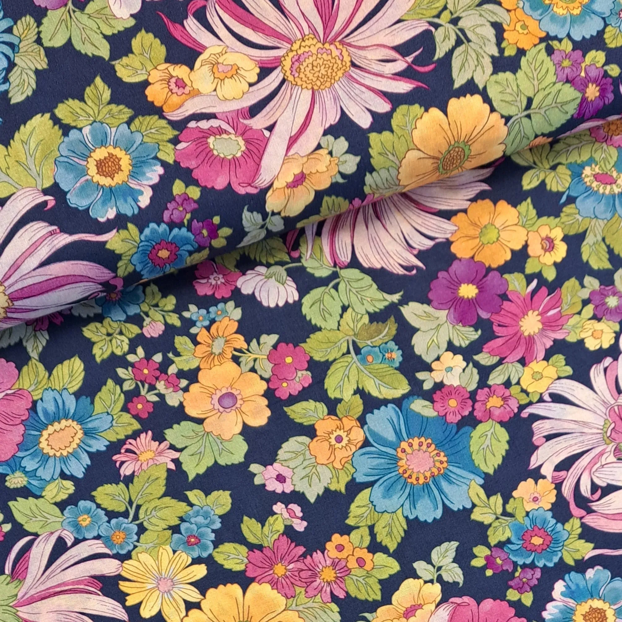 Printed Cotton Lawn - Chelsea Garden, Flower Show