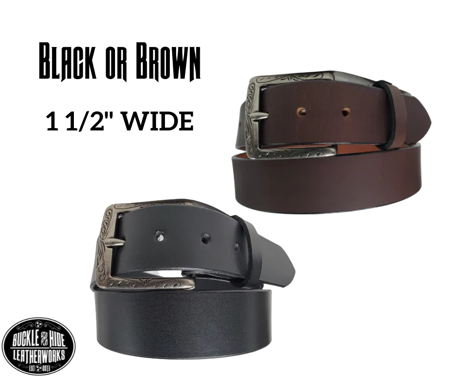 "The Telluride" Leather Belt