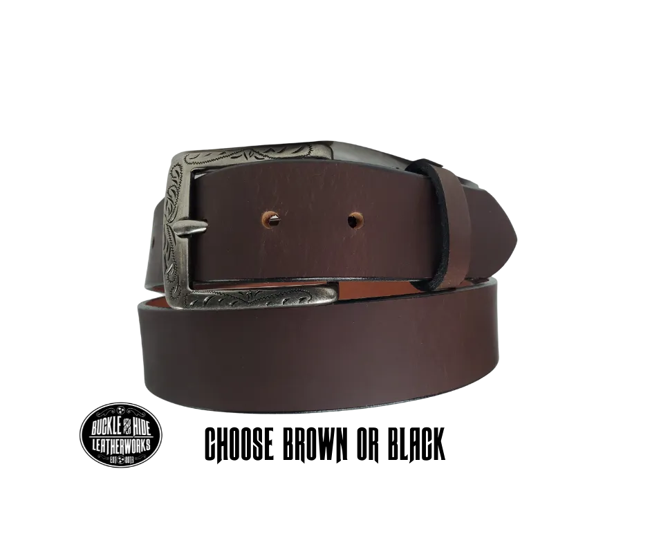 "The Telluride" Leather Belt