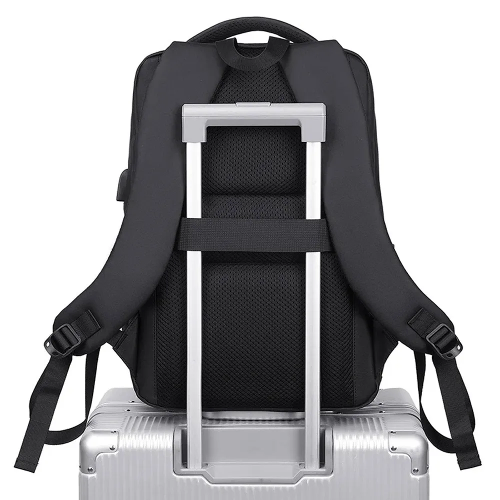 Rahala A902 Laptop Backpack - Black