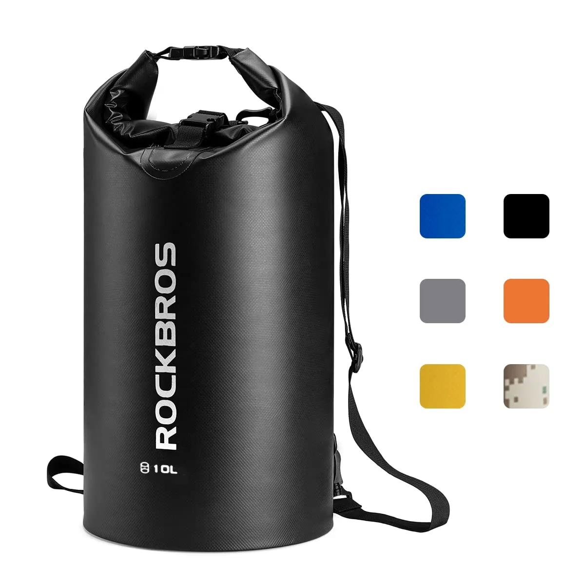 ROCKBROS Waterproof Dry Bag Heavy Durable Beach Backpack 2L 5L 10L 20L 30L Floating Dry Sack