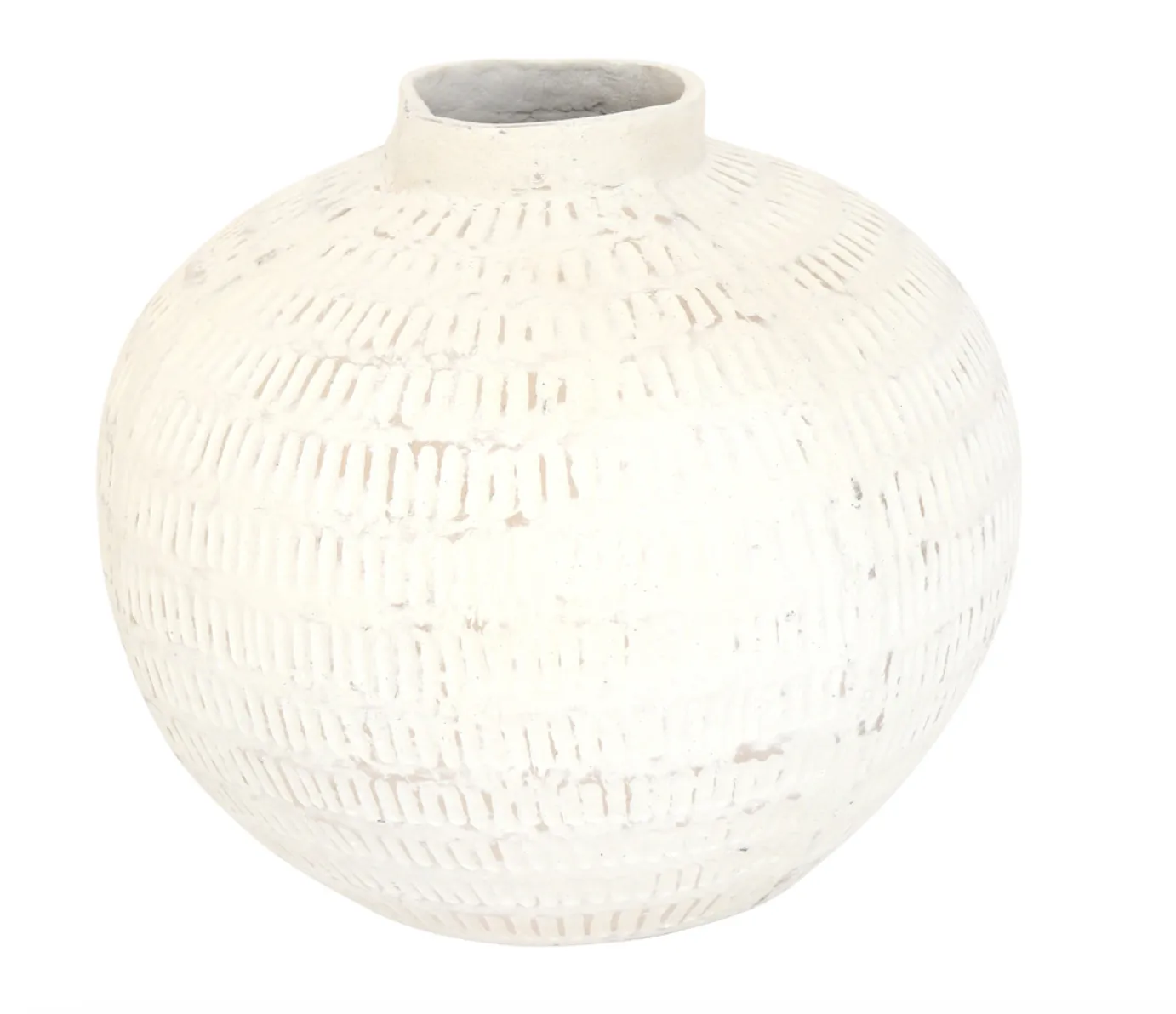 Round Textured Vase