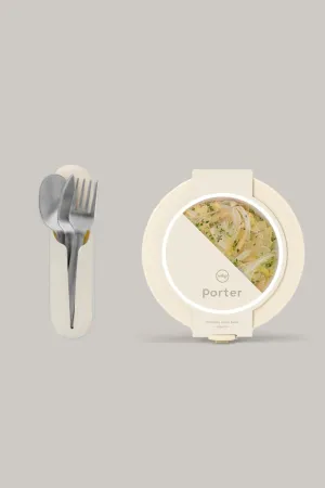 [Set] Porter Bowl   Utensil - Cream