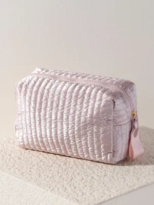 Shiraleah Logan Large Boxy Cosmetic Pouch, Rose