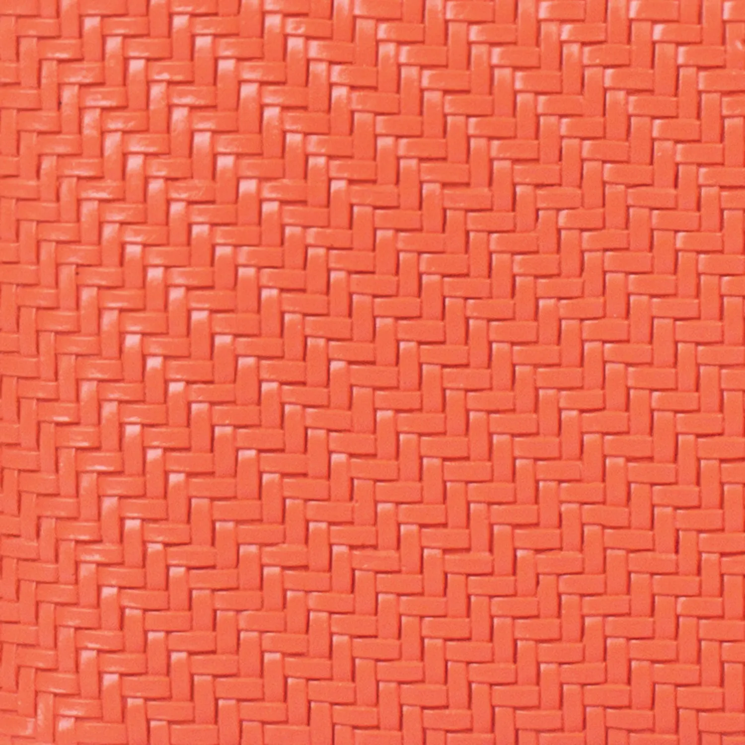 Small Beauty Bag - Herringbone Tangerine