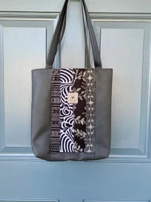 Strip Pieced Oscha tote bag